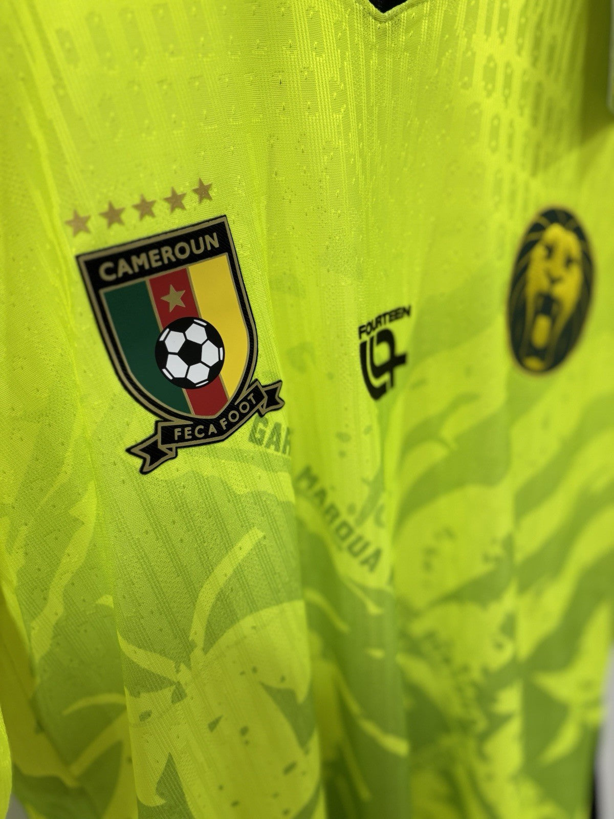 Maillot Des Lions Indomptables Du Cameroun 2025