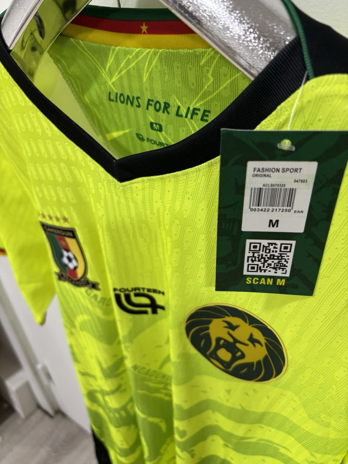 Maillot Des Lions Indomptables Du Cameroun 2025