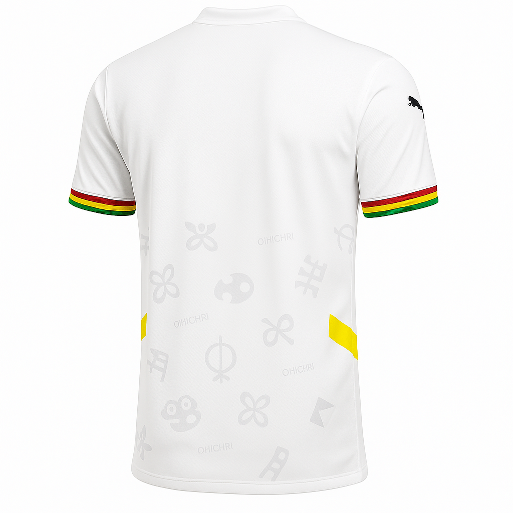 Maillot Ghana Exterieur 2024/2025 - Black Stars