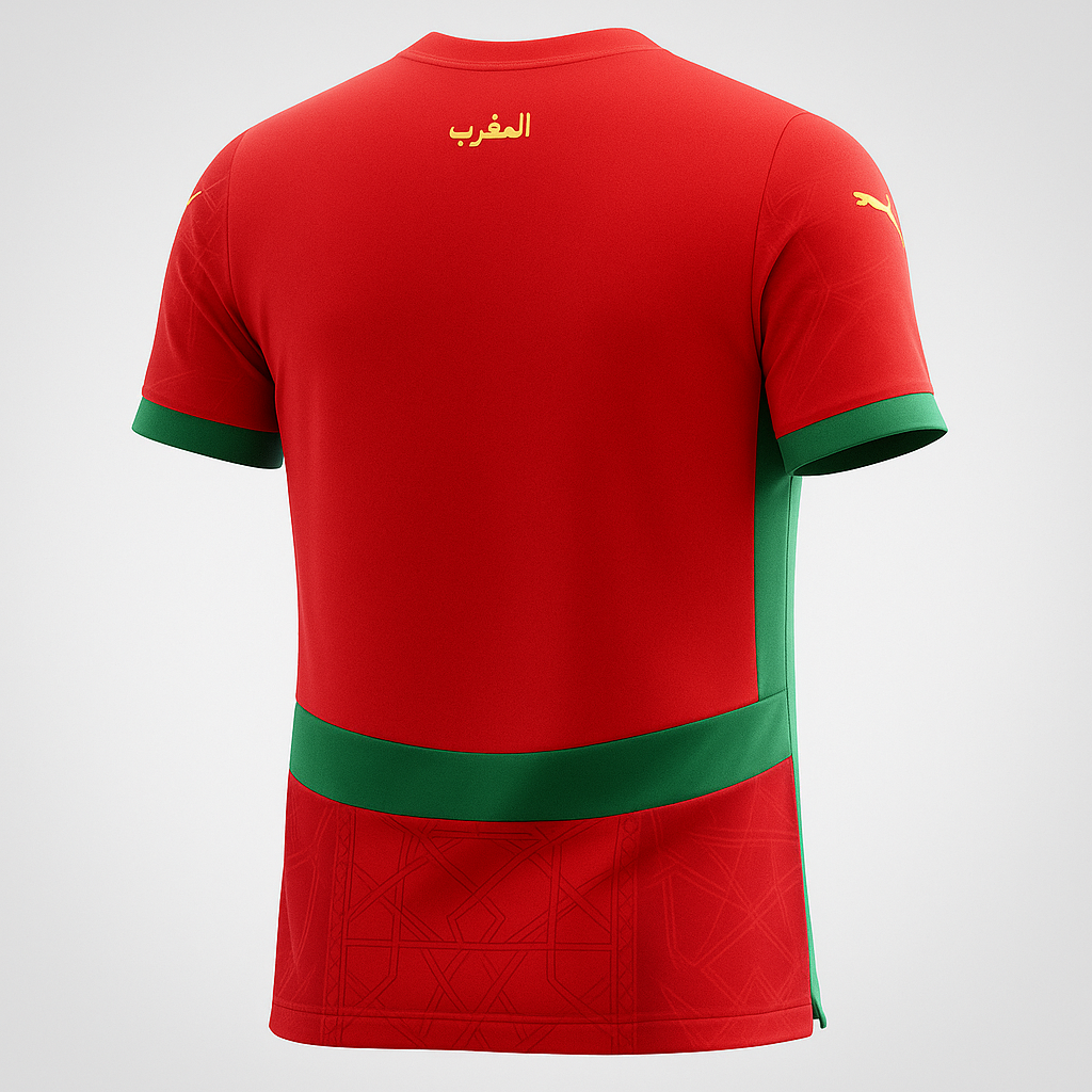 Maillot Maroc Domicile 2024/2025 – Les Lions de l’Atlas